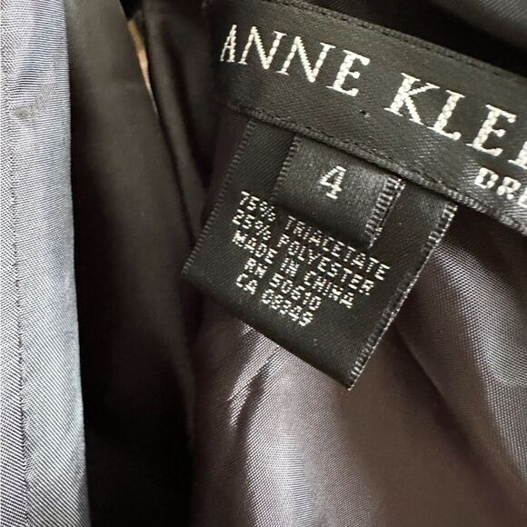Anne Klein Little Black Dress with spaghetti straps . Feels like silk .Size 4. - Picture 10 of 10